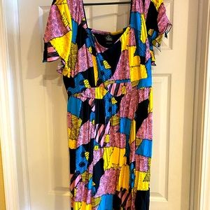 Torrid Disney Nightmare Before Christmas Sally Dress Sz1